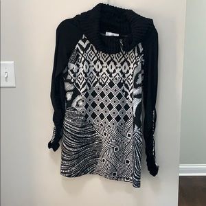 Joseph Ribkoff turtle neck long top